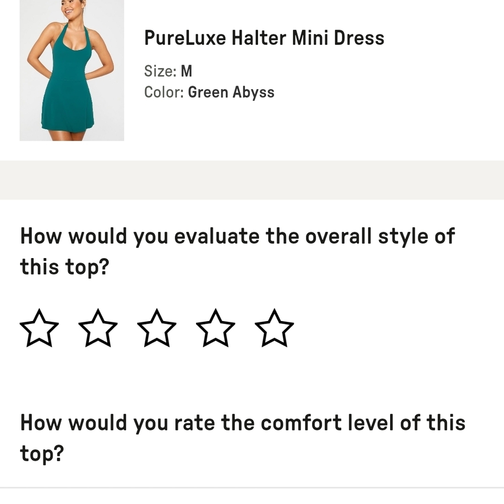 Fabletics GREEN ABYSS Backless Dress - Picture 2 of 5